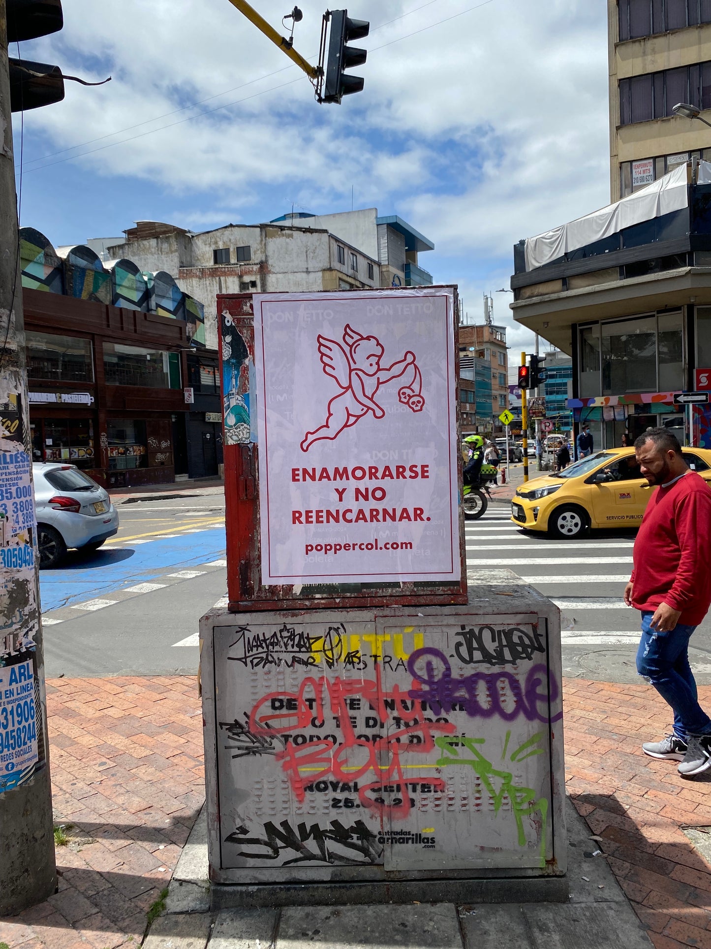 Afiche "Enamorarse y no reencarnar"